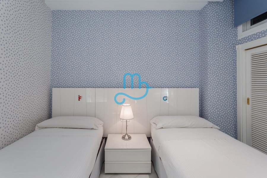 Deluxe Two-Bedroom Apartment with Side Sea View